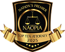 NAOPIA Nation's Premier Top Ten Personal Injury Attorney, 2025